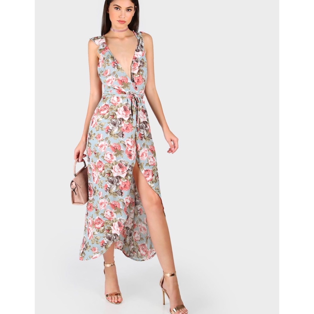 CRISSCROSSED DRESS